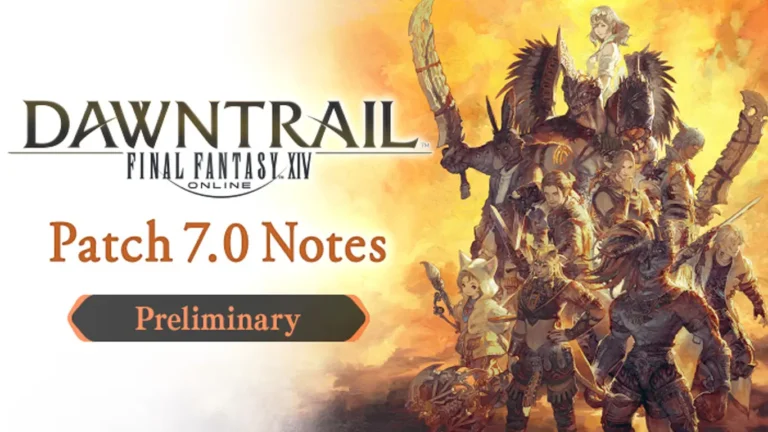 dawntrail 7.0 preliminary patch notes